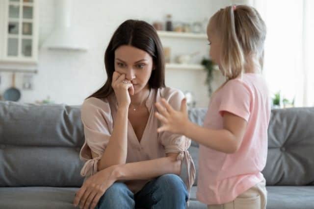 Mom feeling overwhelmed with child — mom rage therapy