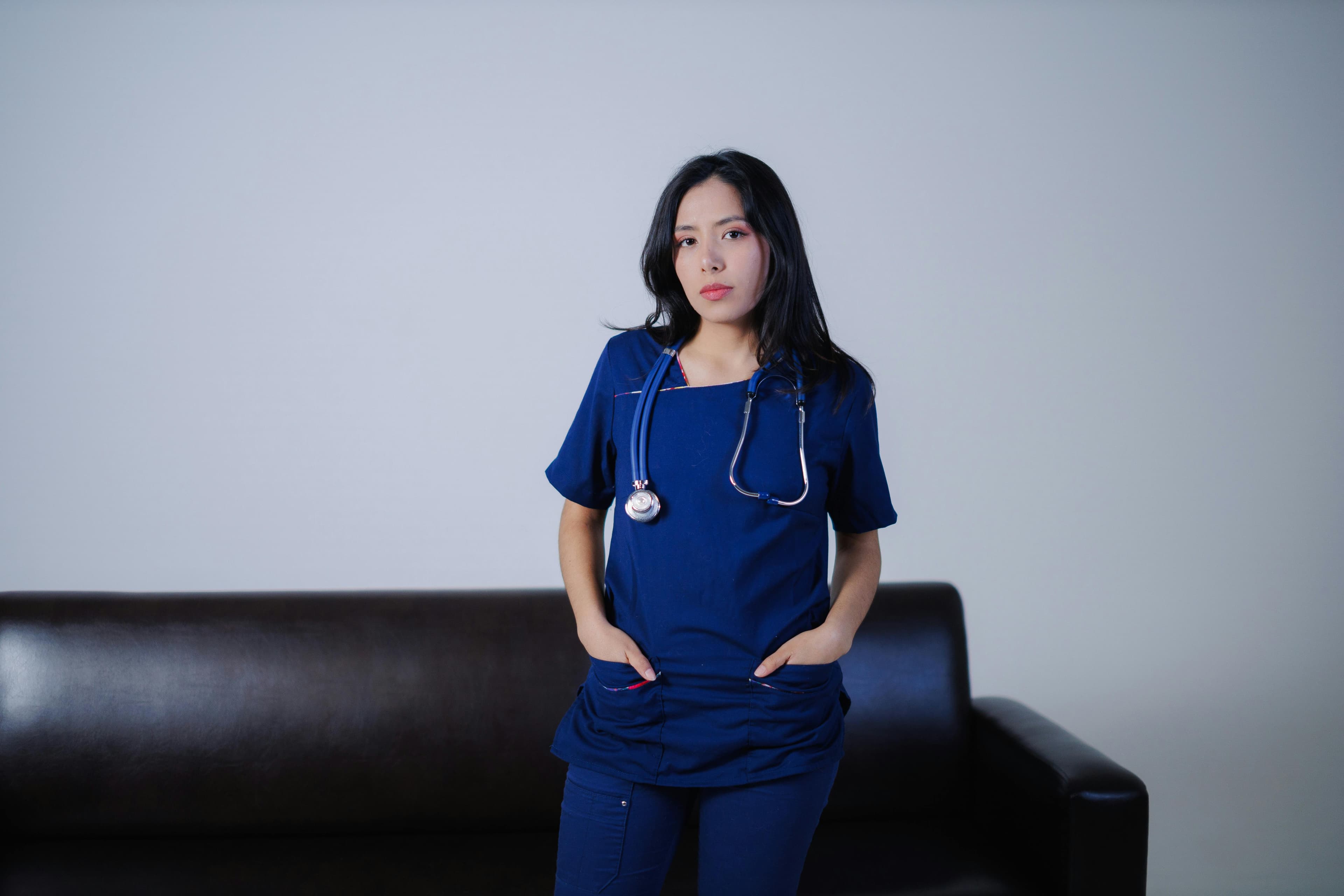 Tired nurse. Compassion fatigue in nurses and healthcare worker burnout treated by Minnesota therapist Josie Ridpath.